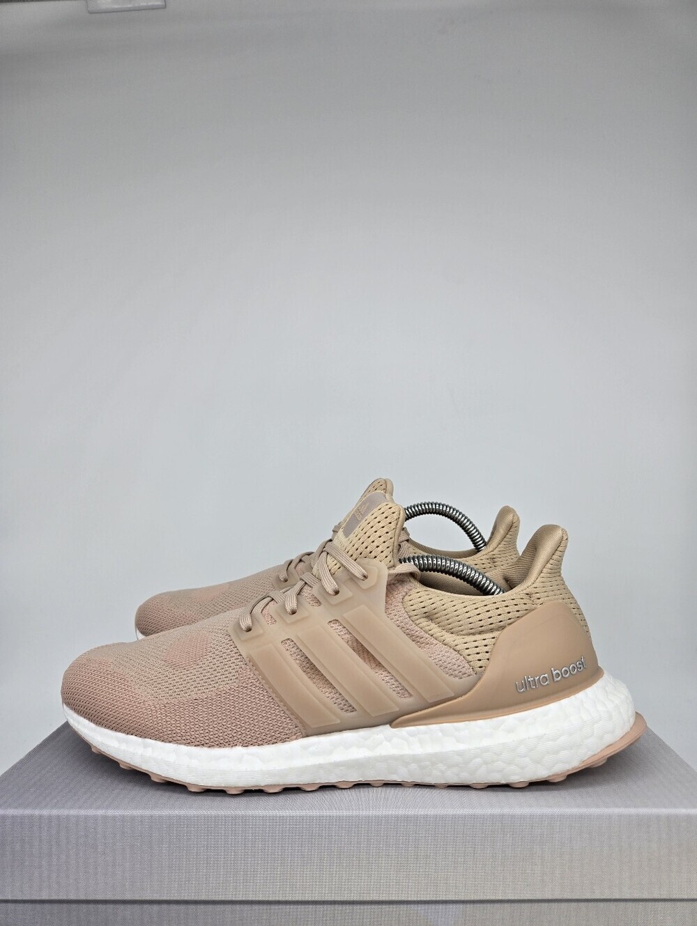 Adidas Women's Ultraboost 1.0 DNA H03834 Ash Pearl Running Shoes Size 6.5
